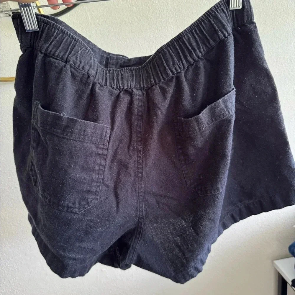 🔥 4 for $20 DEAL 🔥Roxy Black Cotton Shorts – Size XL , Worn, Comfy Fit - Picture 6 of 11